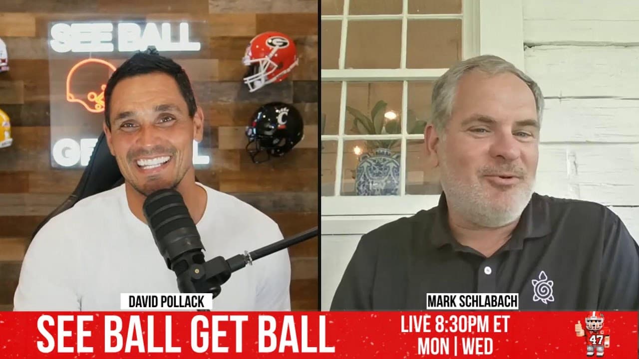 David Pollack ONE-ON-ONE with Mark Schlabach | CFB Stories, Lane Kiffin & Golf