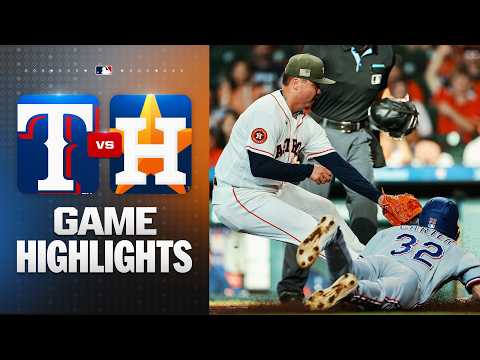 Rangers vs. Astros Game Highlights (5/16/26) | MLB Highlights