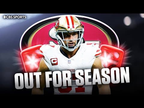 Nick Bosa to miss remainder of season with torn ACL | What does this mean for 49ers playoff chances?