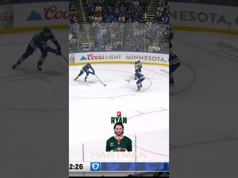 RYAN HARTMAN X2 #ryanhartman #mnwild #nhl