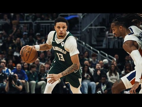 Highlights: Ryan Rollins Scores 24 Points vs. Pistons | 11.22.25