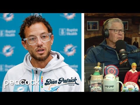 Dolphins' Mike McDaniel being his 'best self' in pressure moments | Dan Patrick Show | NBC Sports