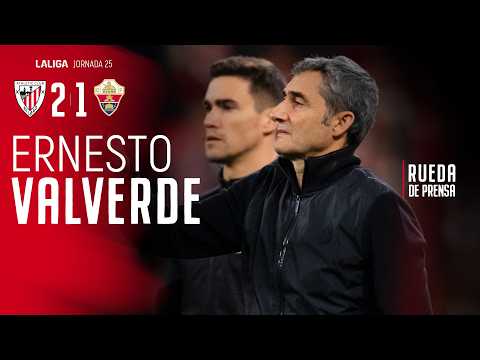 🎙 Ernesto Valverde | post Athletic Club 2-1 Elche CF | J25 LaLiga EA Sports