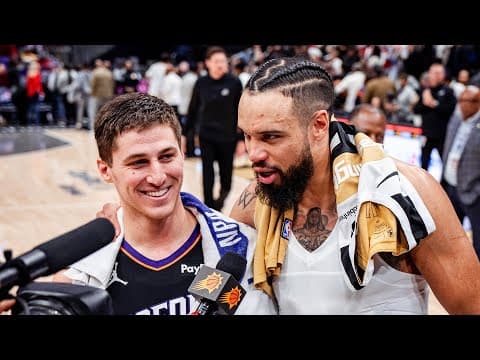 Collin Gillespie Postgame Interview Following Phoenix Suns Win Over Wizards | 12-29-25