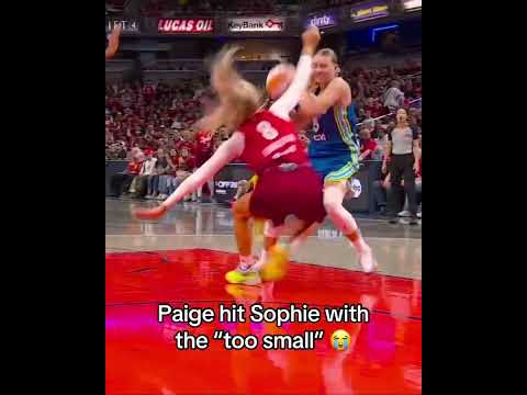 Paige Bueckers hit Sophie Cunningham with the 'too small' 😅