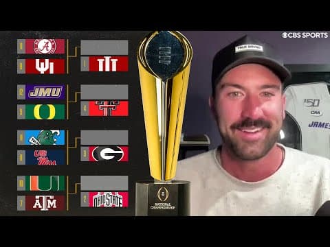 Former Curt Cignetti QB, JMU alum picks INDIANA to win the National Championship 👀 | CFP Predictions