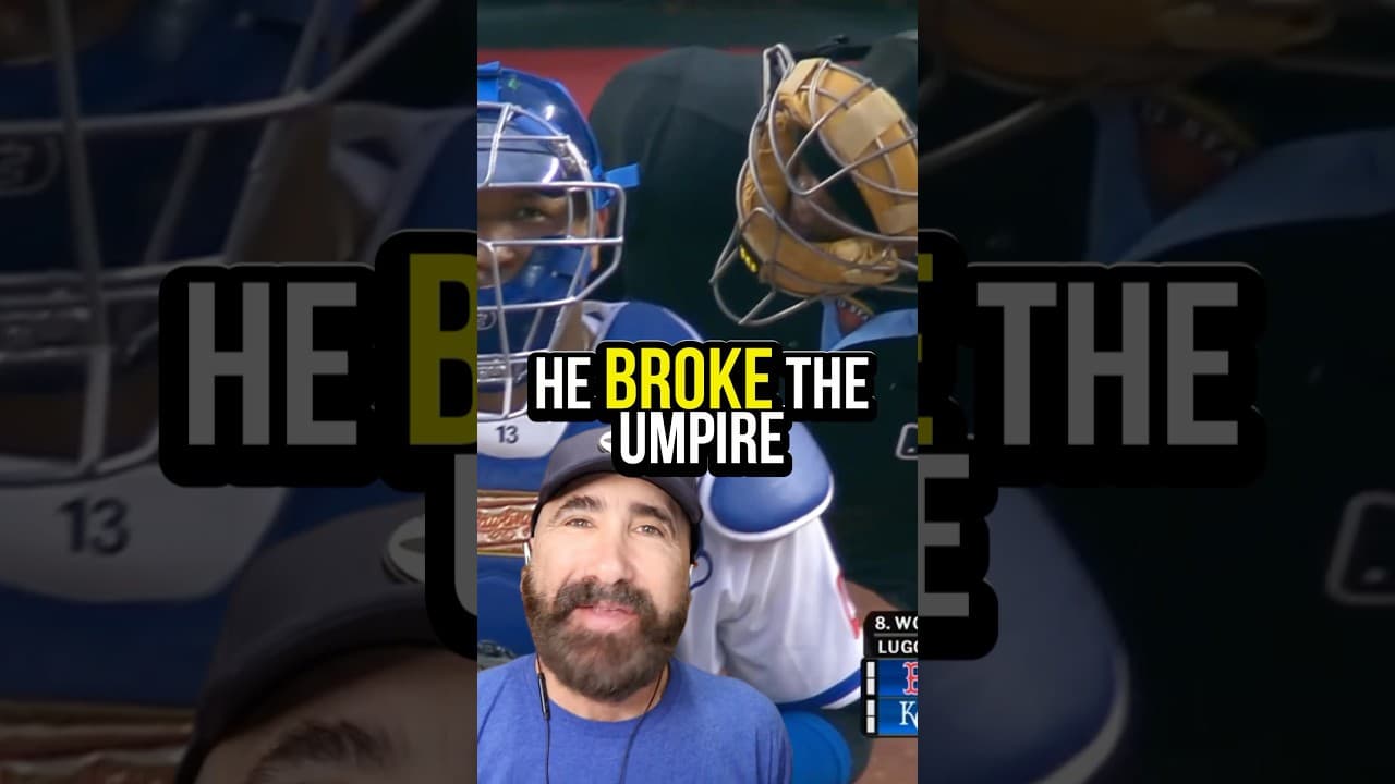 The Umpire loses it. 🤣 #baseball #baseballszn #mlb