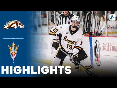 Western Michigan vs Arizona State | NCAA College Hockey | Highlights - February 13, 2026