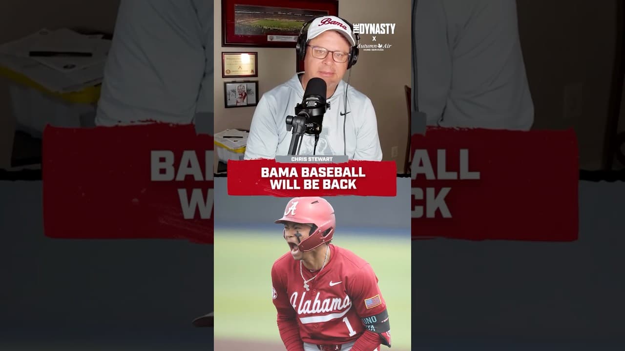 Bama Baseball Will Be Back