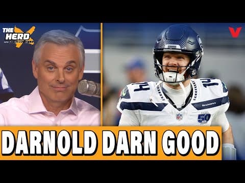 Why signing Sam Darnold is PAYING OFF for Seahawks | Colin Cowherd: THE HERD NFL