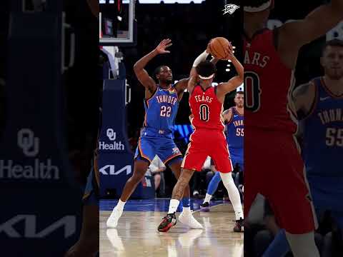 If you are looking for the @kia Defensive Player of the Month Award, Cason stole it 🔒