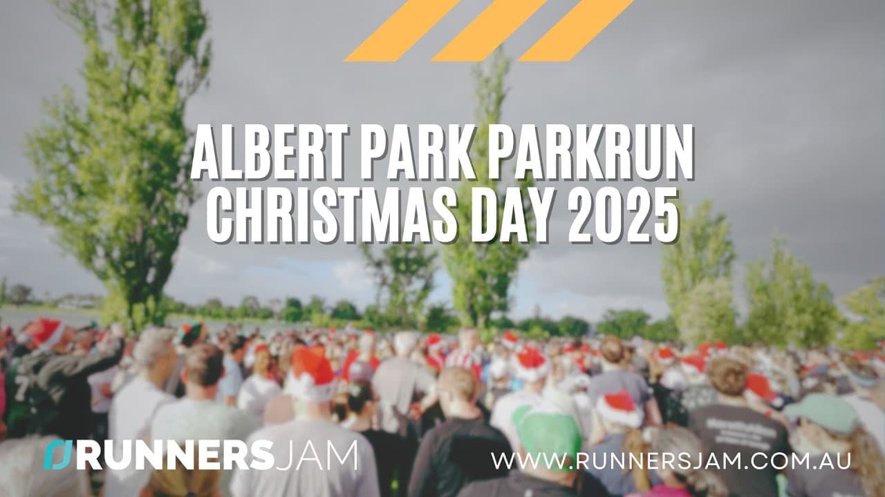 Melbourne's Craziest Christmas parkrun - Cold, Windy, and Packed