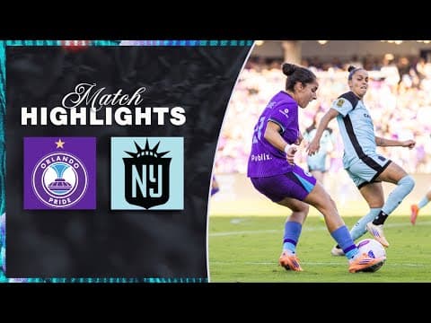 2025 NWSL Playoff Highlights | Orlando Pride 0  -  Gotham FC 1