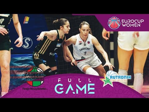 LIVE - MB Zaglebie Sosnowiec v Rutronik Stars Keltern | EuroCup Women 2025-26 | Play-Off Round 1
