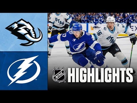 Mammoth vs. Lightning | NHL Highlights | January 26, 2026