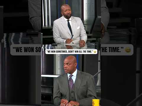 Charles Barkley had to let em' know 🤣