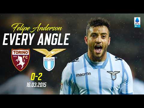 🔃 EVERY ANGLE - IL GOL DI FELIPE ANDERSON CONTRO IL TORINO