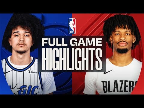 MAGIC at TRAIL BLAZERS | FULL GAME HIGHLIGHTS | December 23, 2025