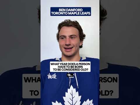 NHL Rookies answer what birth year makes a person old 🎂