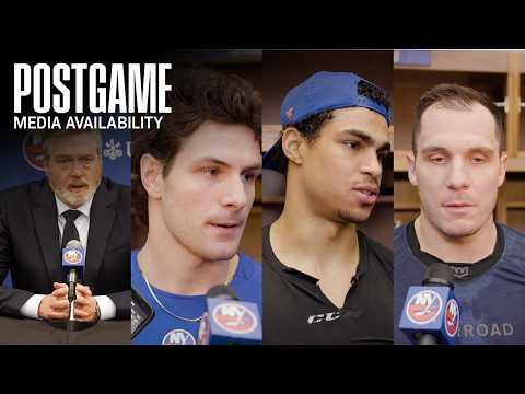 New York Islanders Postgame Availability | NYI vs BUF