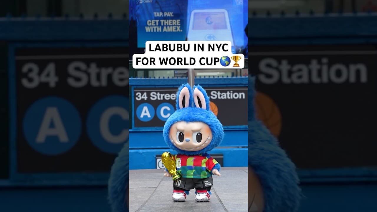 Labubu heading to New York New Jersey🌎🏆