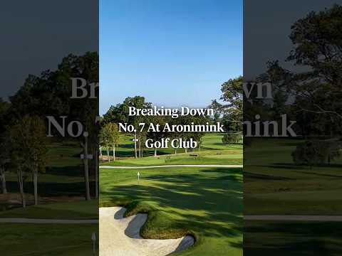 You better hit the fairway on the seventh at Aronimink. 😳
