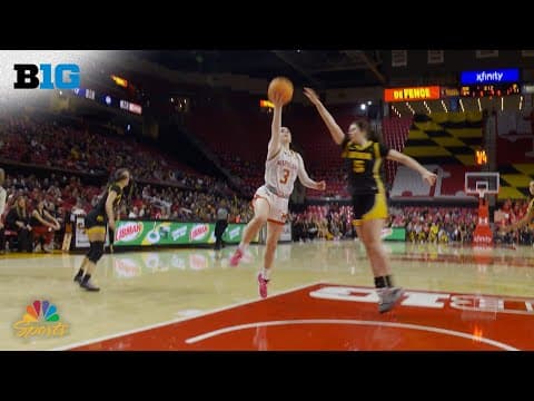 Watch Maryland stage MIRACULOUS surge to force overtime against Iowa | Big Ten on NBC Sports