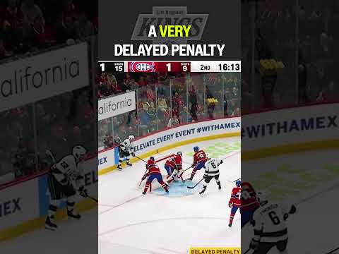 "The longest delayed penalty in NHL history" 😂