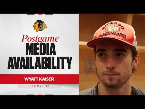 "We've been on both sides of it." | Wyatt Kaiser Postgame 12.16.25