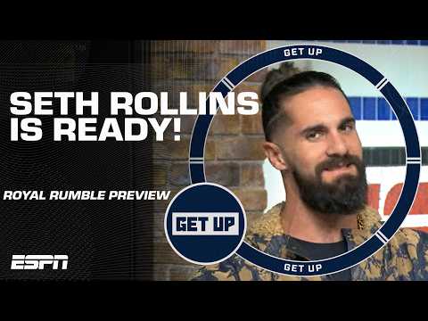 WWE's Super Bowl 🍿 Seth Rollins is ready for Brock Lesnar & surprises at the Royal Rumble | Get Up