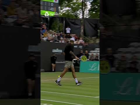 Underarm Serve On Set Point 😱