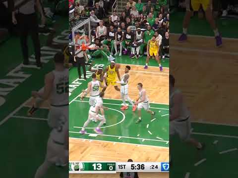 Jarace Walker Fires the Cross-Court Pass to Pascal Siakam for the Flush 💥