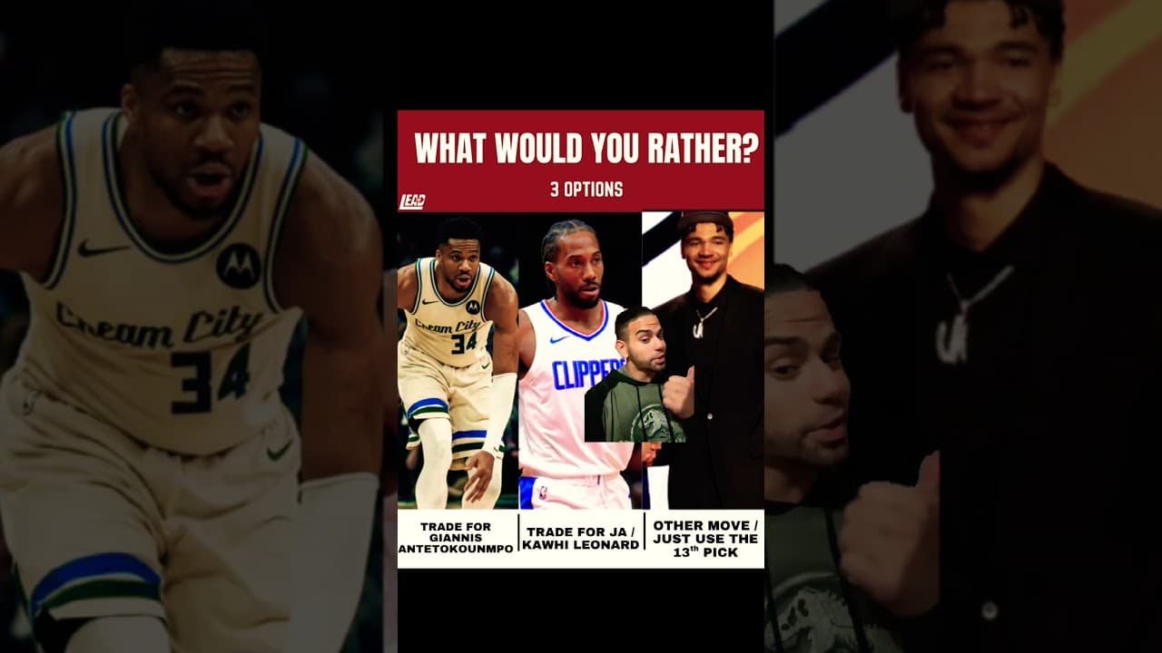 Giannis, Kawhi, KD, or retool current roster??? #nba #fyp #shorts #basketball #viral