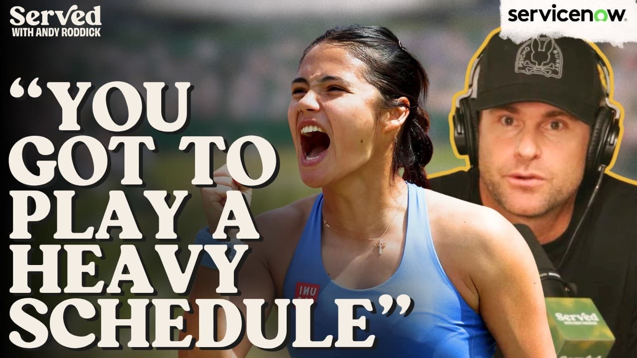 Andy Roddick Reacts: Emma Raducanu Pulls From Nottingham?