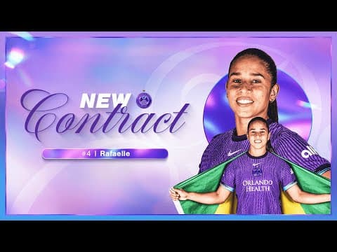 Orlando Pride signs defender Rafaelle to new contract