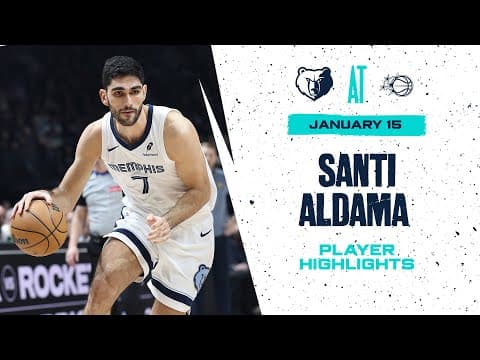 Santi Aldama Highlights vs. Orlando Magic