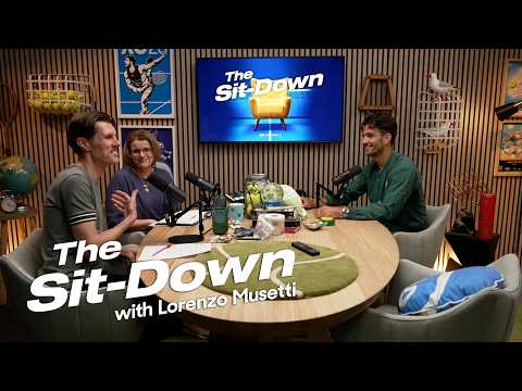 Lorenzo Musetti On Life As A Top-5 Tennis Star | The Sit-Down