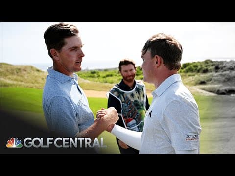 Jayden Schaper chips in for eagle, wins Mauritius Open in playoff | Golf Central | Golf Channel