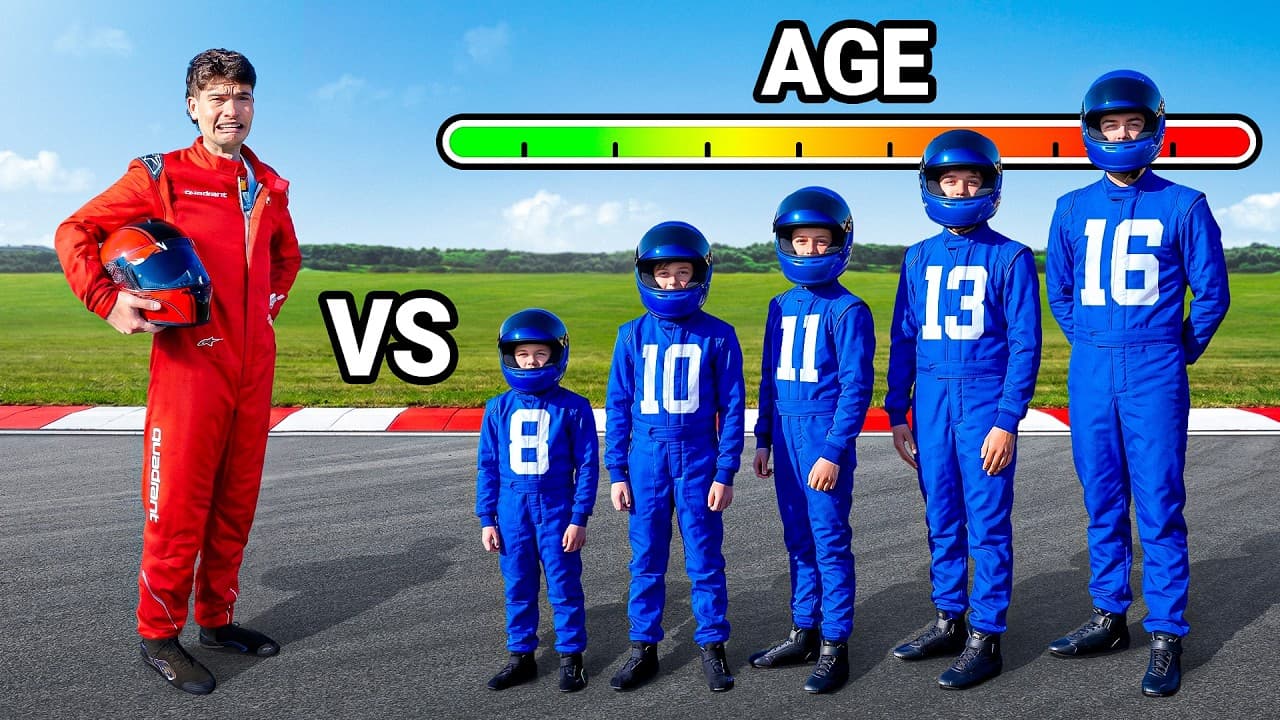 I Raced The World's Fastest Kids