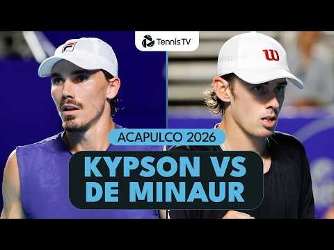 De Minaur vs Kypson Brutal Battle I Acapulco Day 1