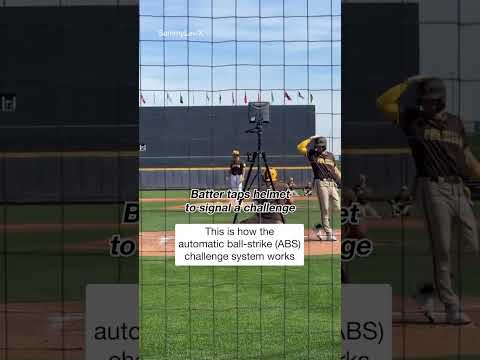 MLB announces it will implement the ABS & challenge system for balls and strikes in the 2026 season