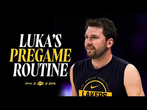 How Luka Dončić Warms Up to Dominate Games