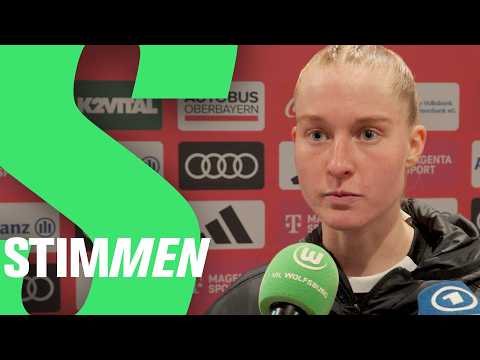 "Nach 2:1 war es extrem schwer..." | Stimmen | FC Bayern München - VfL Wolfsburg