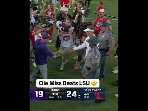 Ole Miss got it done 😤