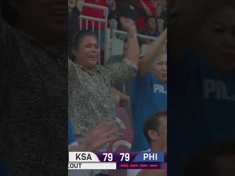 JUSTIN BROWNLEE TAKES IT TO OVERTIME 🔥🔥🔥 #ASIACUP