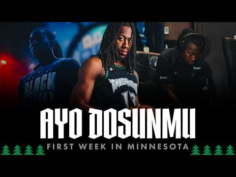 New City, New Chapter: Ayo Dosunmu’s First Week in Minnesota