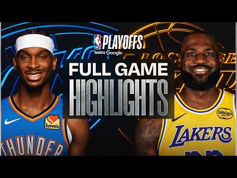 #1 THUNDER at #4 LAKERS | FULL GAME 4 HIGHLIGHTS | May 11, 2026