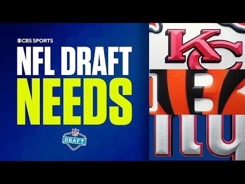 2026 NFL Draft NEEDS: Chiefs outlook, Bengals miss playoffs again, Giants sit at No. 1 & MORE