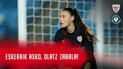 Olatz Zabala I Despedida-Agurra I Athletic Club