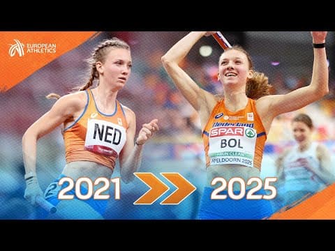 BOL BRILLIANCE! 🇳🇱 EVERY European Indoor Femke Bol Championship Title